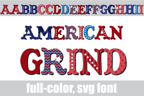 American Grind: A Retro Serif That Packs a Patriotic Punch