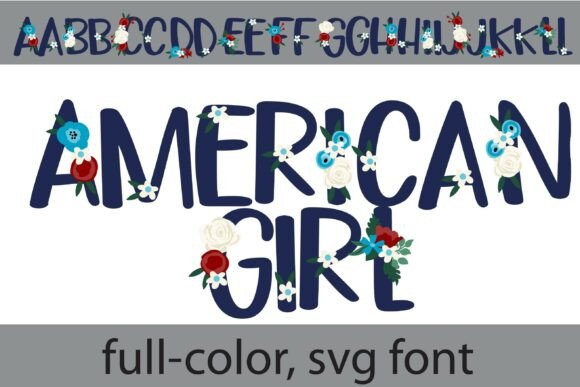 Americana in Every Letter: Designing with the American Girl Font