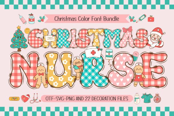 Celebrate Healthcare Heroes with the Christmas Nurse Font