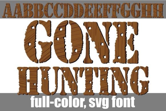 Gone Hunting: The Woodland Font with a Wild Side