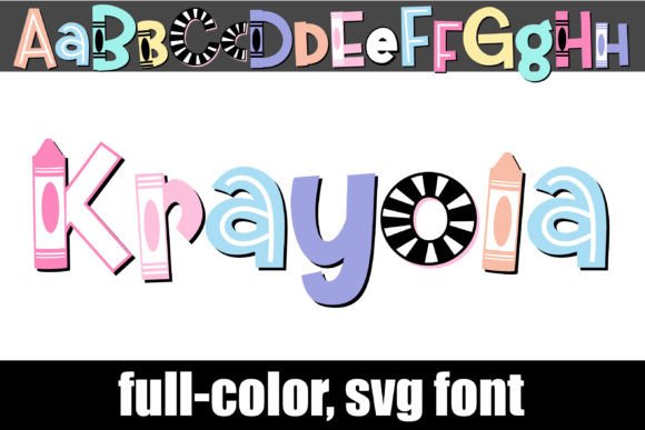 Krayola: The Crayon-Inspired Font That Brings Playful Energy to Design