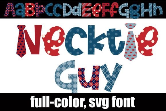Necktie Guy: A Creative Font with Personality and Punch