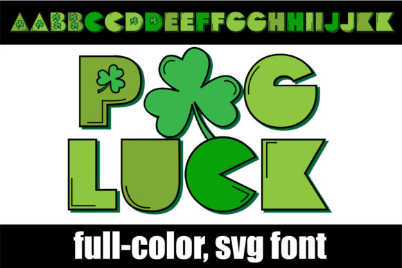Pog Luck: A Colorful Font That Brings Playful Energy to Your Projects