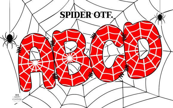 Spider Army: A Typeface That Commands Attention