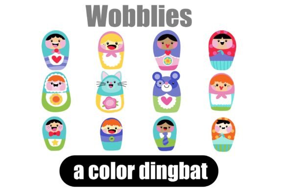 Wobblies: A Charming Dingbat Font for Instant Visual Appeal