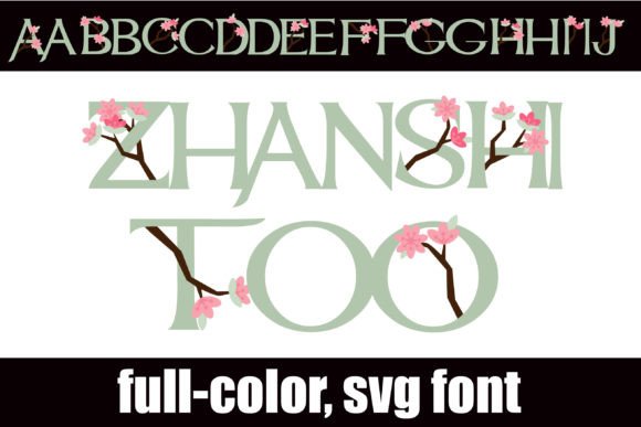 Zhanshi Too: A Cherry Blossom Serif for Branding and Design